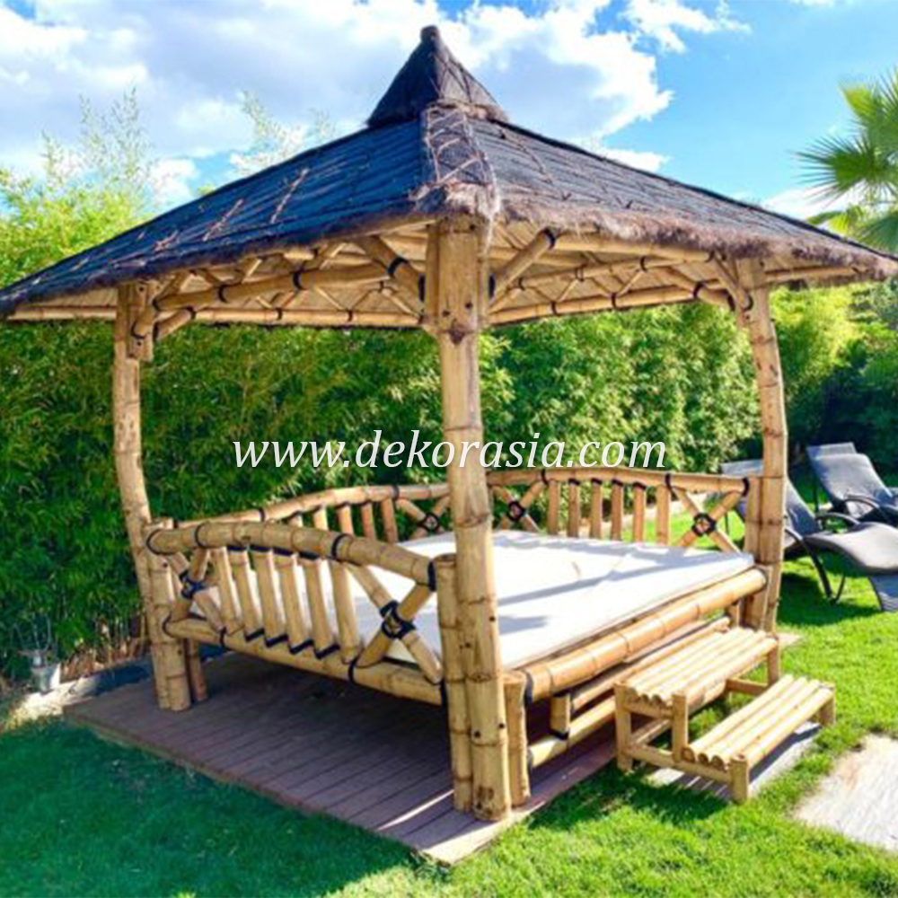 Bamboo Gazebo for Home Garden, Bamboo Gazebo Outdoor